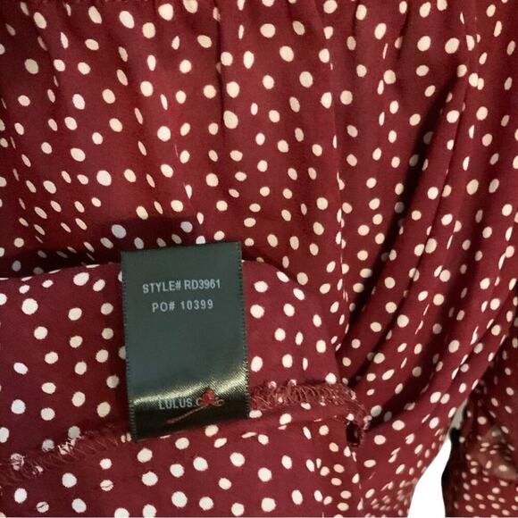 Lulus polka dot dress size XS - Picture 6 of 6